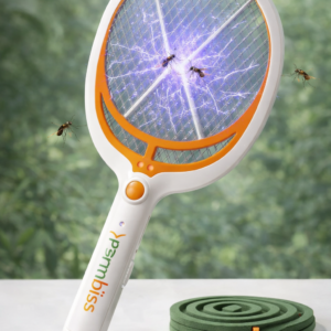 Electric Mosquito Racket (Bug Zapper Bat)