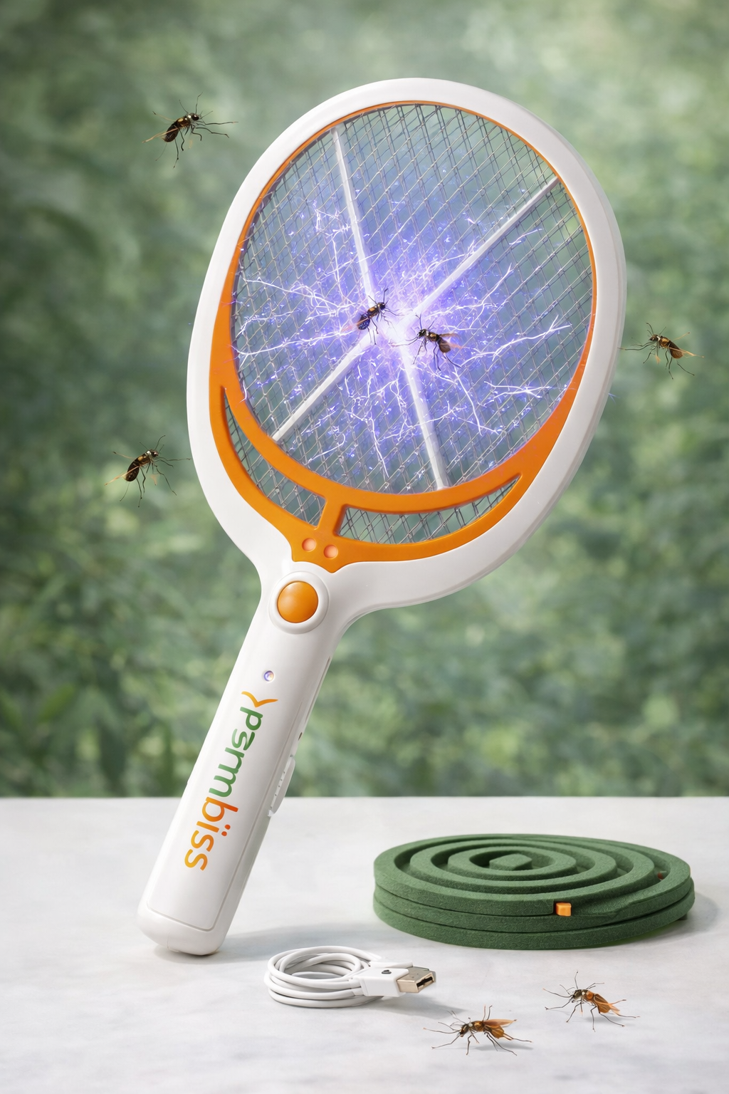 Electric Mosquito Racket (Bug Zapper Bat)